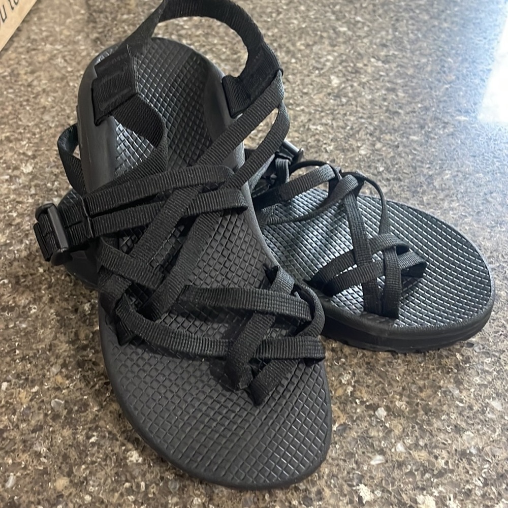 Womens Chaco cloud x2 sport black size 8 euro 39 new sandal - Picture 5 of 5